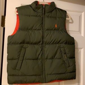 Boys Polo by Ralph Lauren reversible vest NWT
